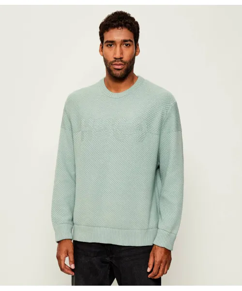 

Свитер Splinden Regular fit Hugo, зеленый