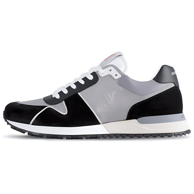 

LOUIS VUITTON Низкие повседневные туфли мужские черные