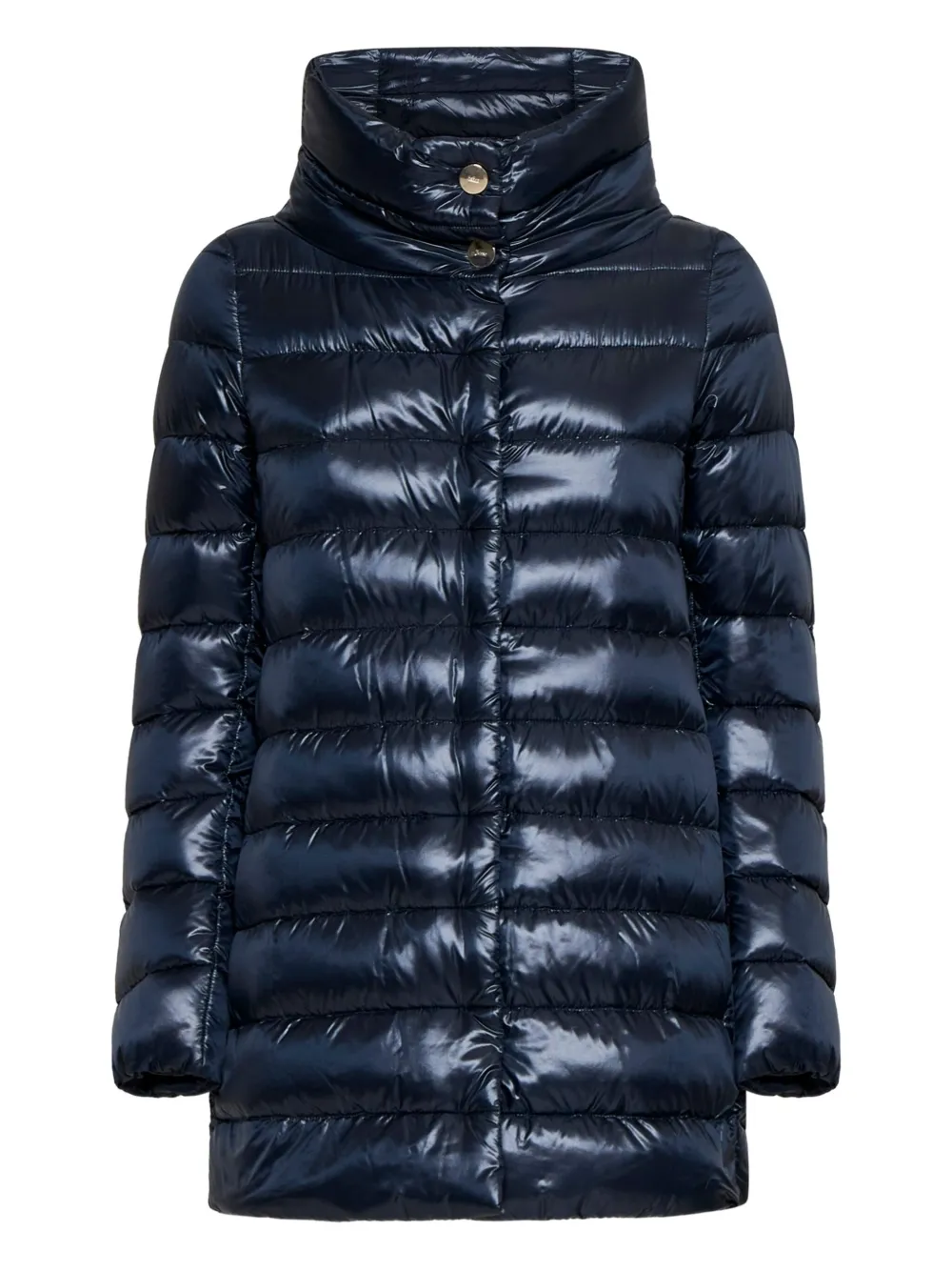 

Стеганое пальто Amelia с высоким воротником Herno, синий