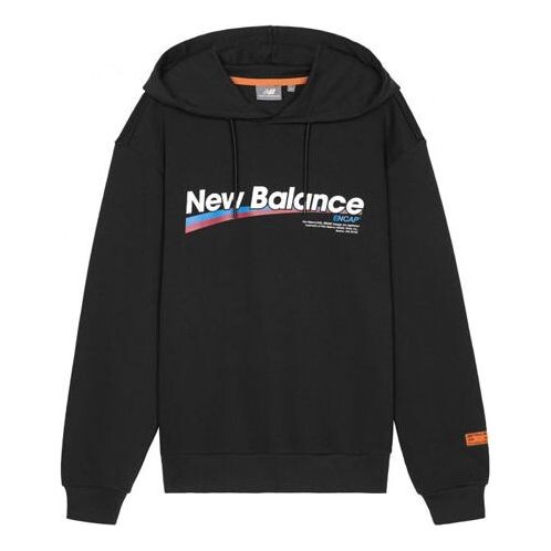 

Толстовка New Balance Alphabet Printing Casual Couple Style Black, черный