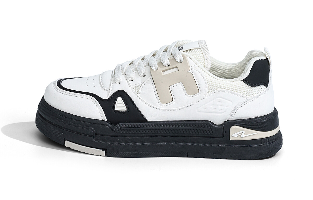 

Кеды, скейтборд обувь женская низкая Renben, бежевый/фиолетовый