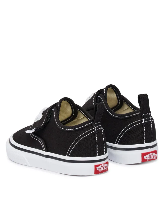 Vans Оригинальные кроссовки Elastic V Fabric VN000EENBLA1, черные — фото 3