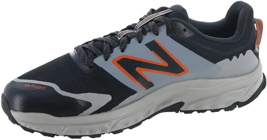 Мужские кроссовки для трейлраннинга New Balance Fresh Foam 510 V6, серый/оранжевый — фото 4