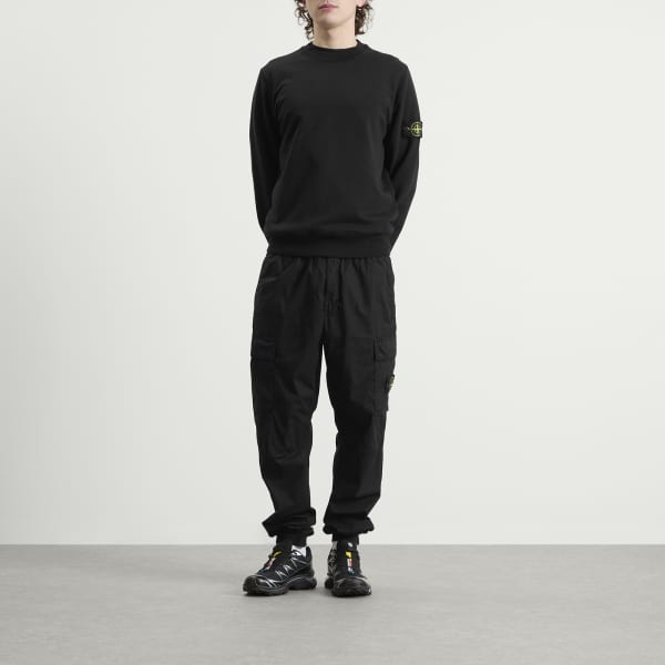 Брюки карго Tela Paracadute Stone Island, черный — фото 4