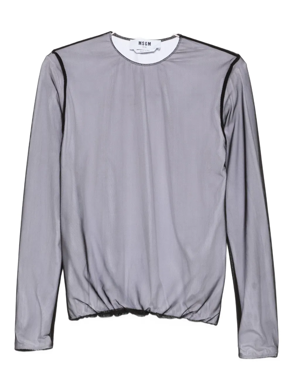 

Многослойный топ Msgm, черный