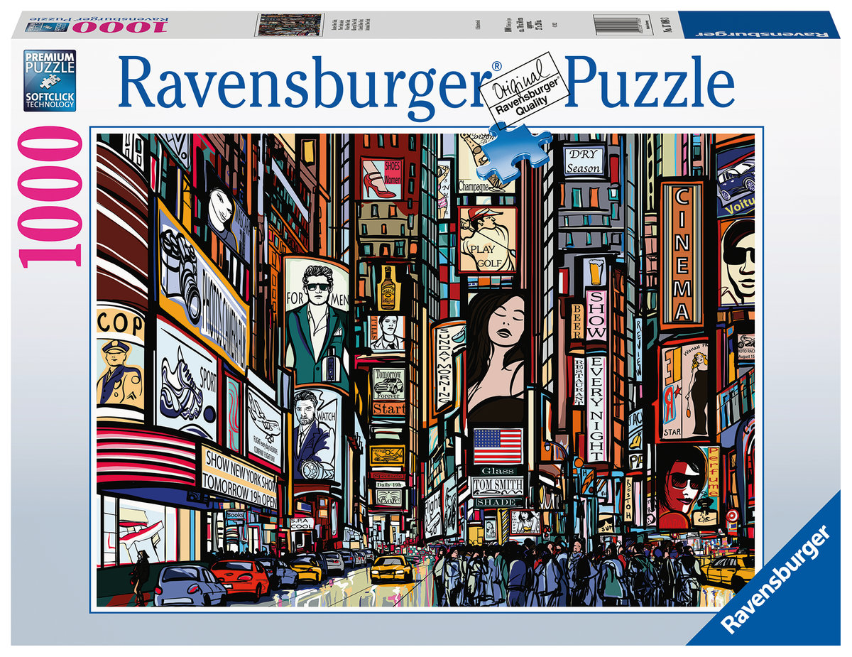 

Пазл Ravensburger, Нью-Йорк, 1000 шт.