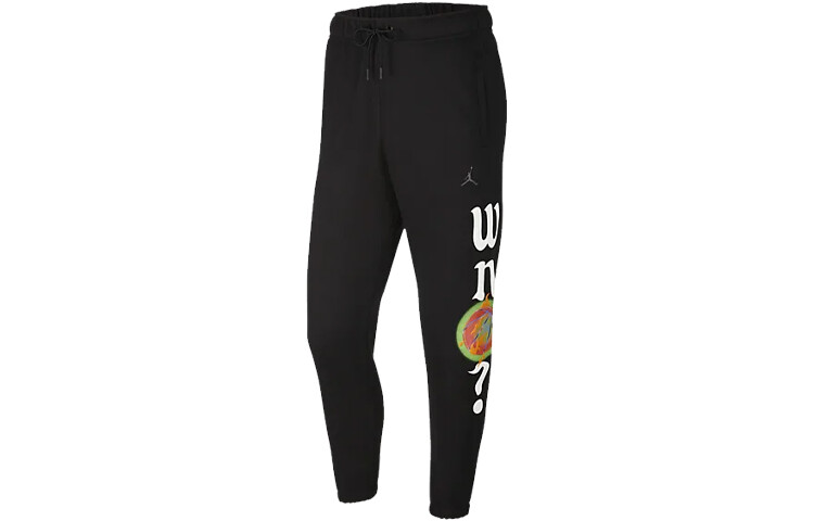 

Мужские трикотажные спортивные штаны Jordan, цвет Black
