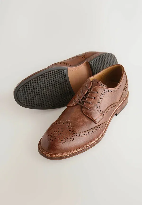 Ботинки Next Smart lace ups, коричнево-бежевый — фото 3