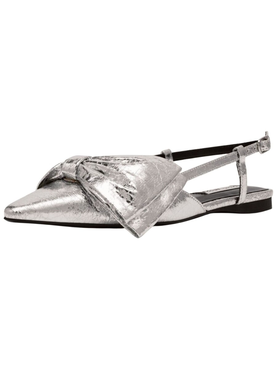 Балетки с ремешком STEVE MADDEN, Silver