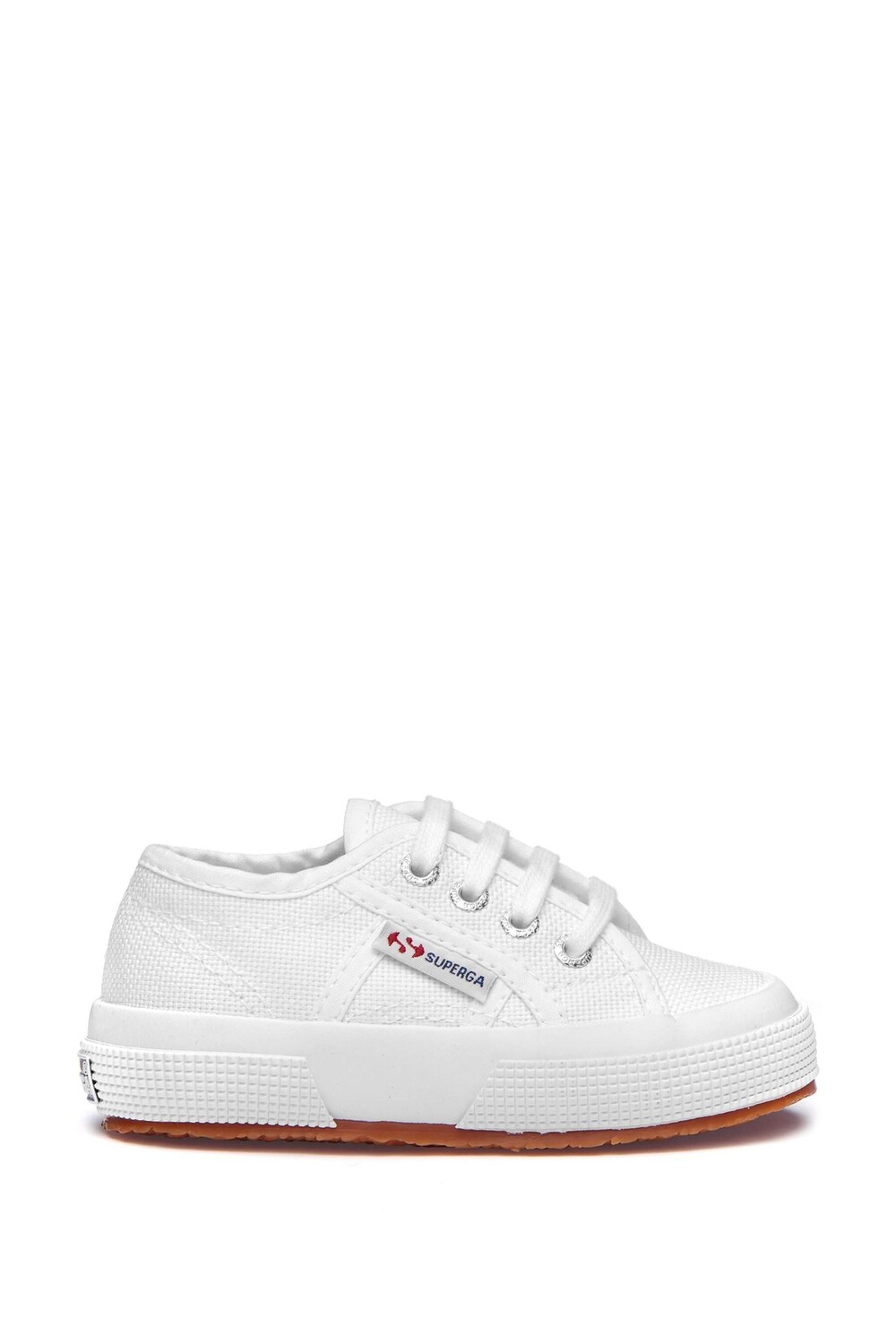 

Белые кроссовки на шнуровке Junior 2750 Cotu Classic Superga, белый