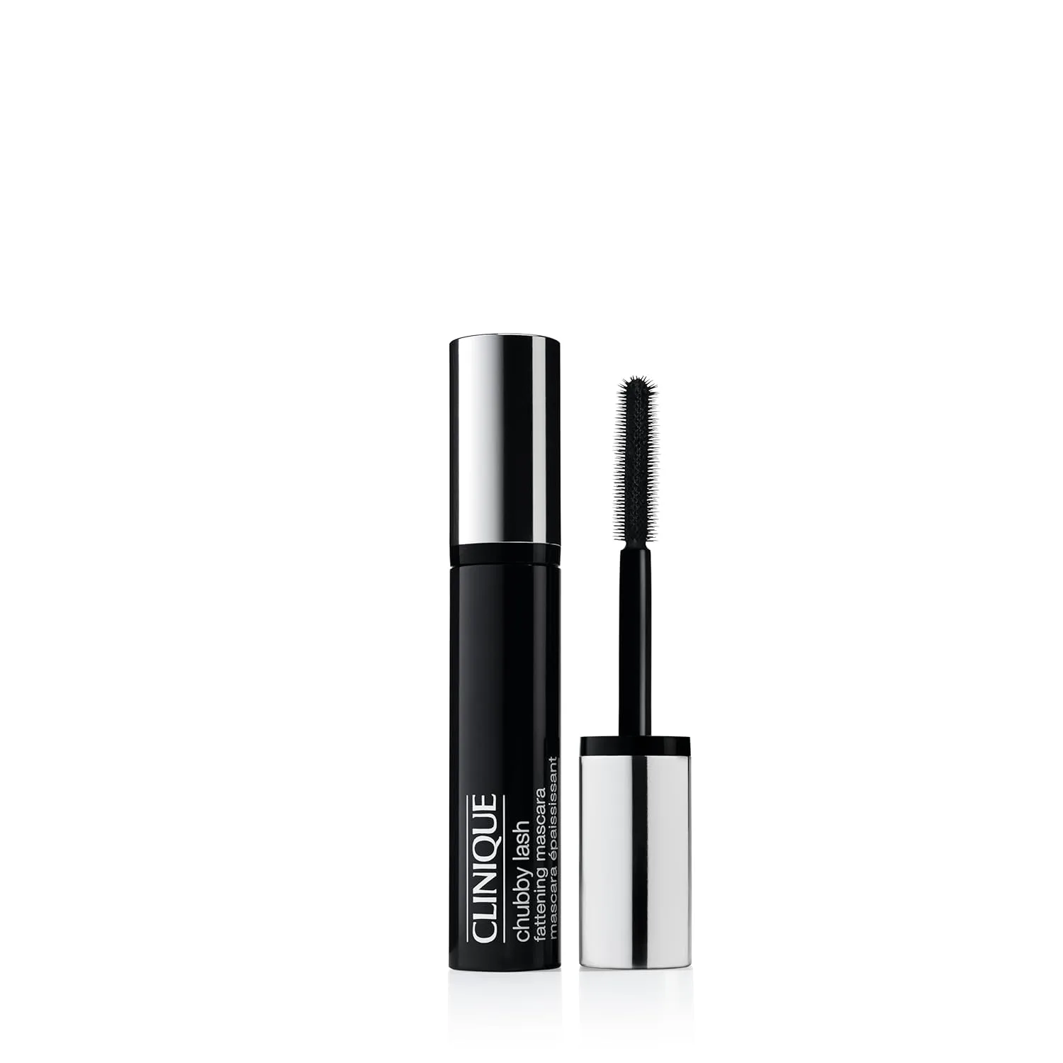 Тушь для ресниц Clinique Chubby Lash Fattening Mascara | Объем, длина + Безопасна для чувствительной кожи вокруг глаз, Jumbo Jet, 0,3 жидких унции, Jumbo Jet
