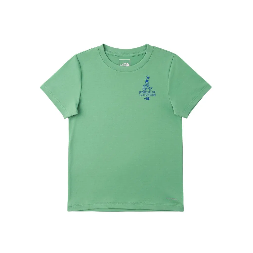 Футболка детская Quick Dry THE NORTH FACE, G57/Green