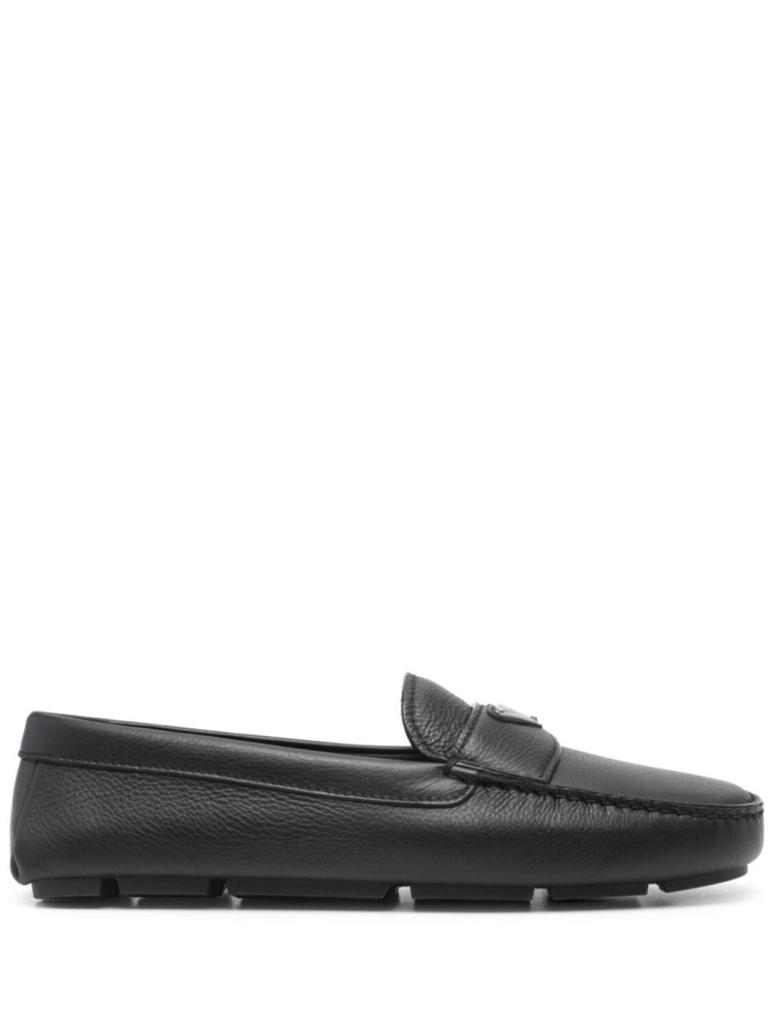 

Prada лоферы с логотипом, черный