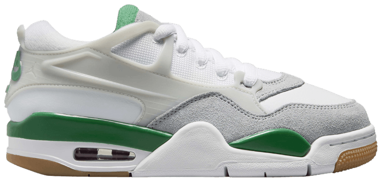 

Кроссовки Air Jordan 4 RM GS 'Pine Green', белый