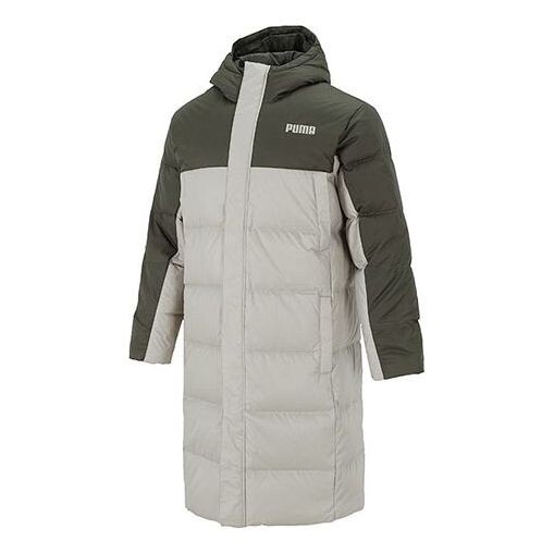 

Куртка puffer coat jacket 'green' Puma, зеленый