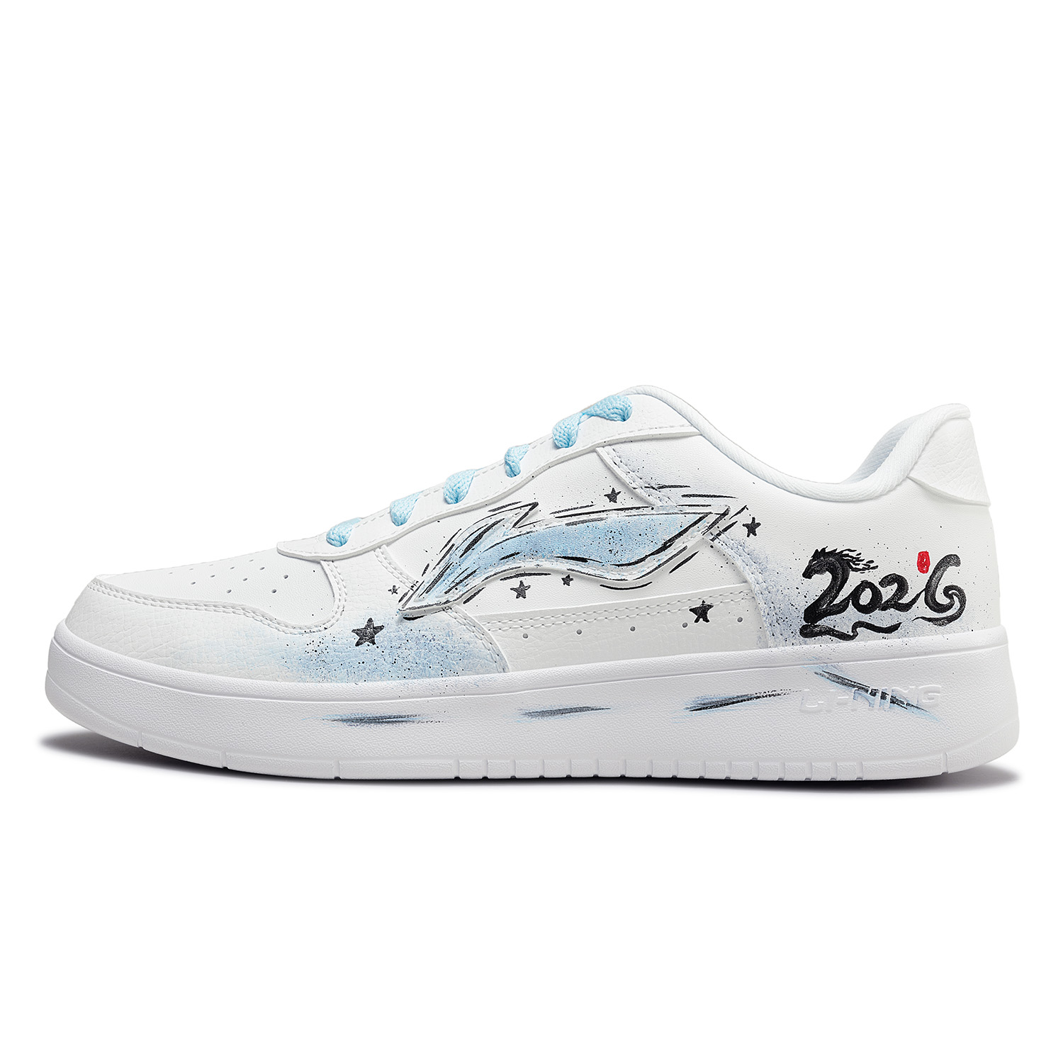 

Li-Ning Floating Boat легкие и дышащие низкие кроссовки для скейтбординга мужские white