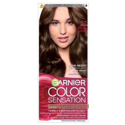 

Крем-краска для волос Color Sensation 5.0 Светло-пепельно-коричневый Garnier