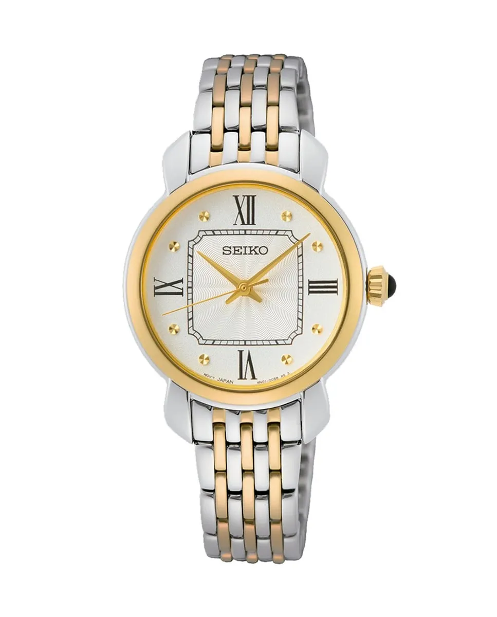 

Женские часы Ladies SUR498P1 из стали с серебряным ремешком Seiko, серебряный