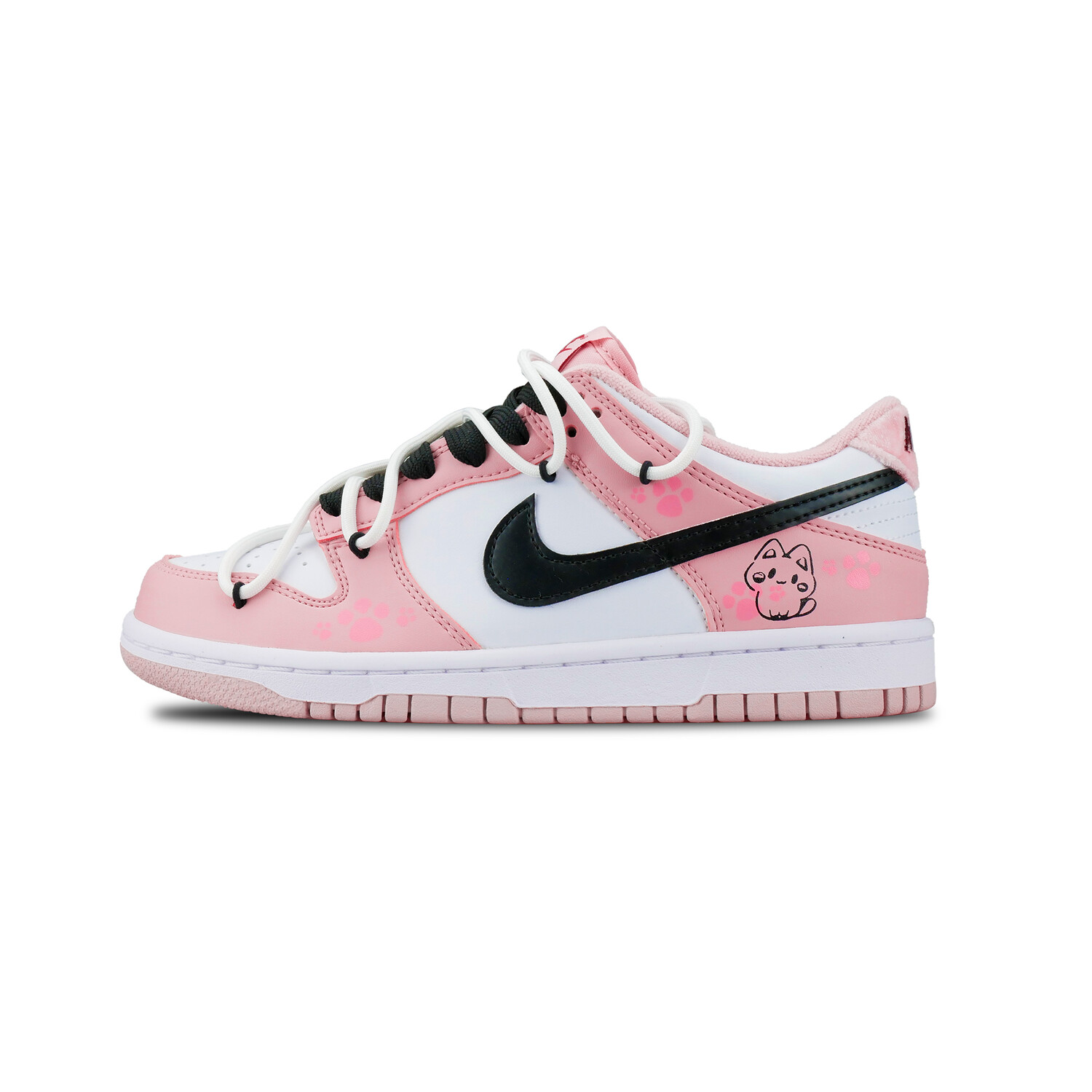 

Кроссовки Nike Dunk Skateboarding Shoes Women's Low-top Cherry Blossom Powder, цвет Cherry Blossom Pink