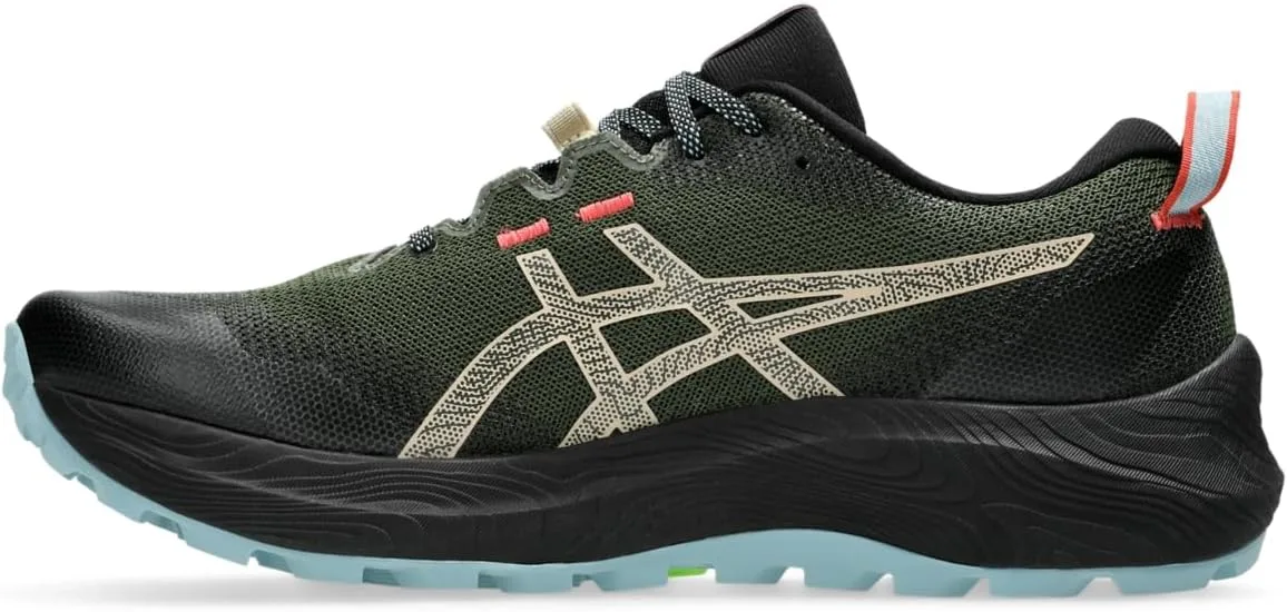 Мужские кроссовки ASICS Gel-Trabuco 12, зеленый/серый — фото 4