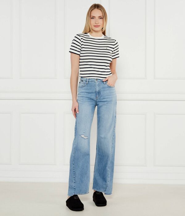 Футболка Tommy Hilfiger Slim Fit, белый — фото 2