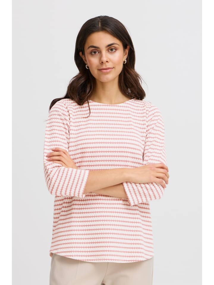 

Лонгслив Fransa Longsleeve, розовый