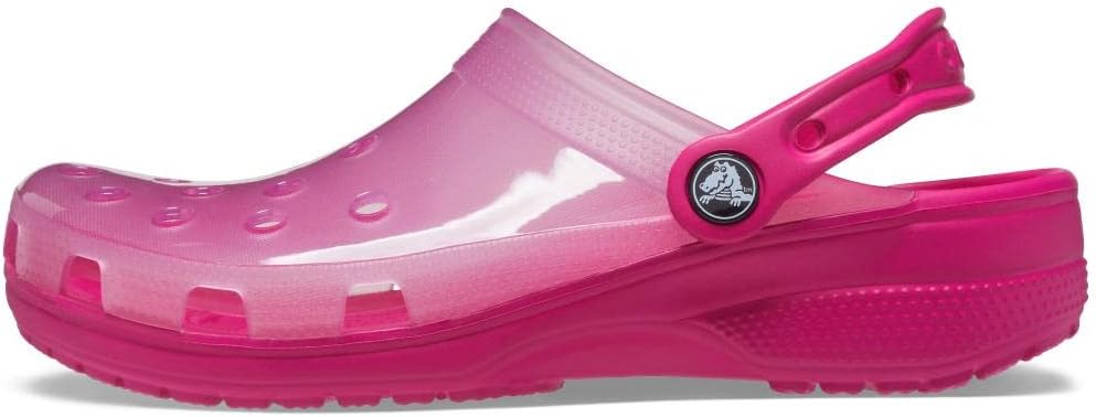 Сабо Унисекс Классические Полупрозрачные Сабо Crocs, розовый — фото 4