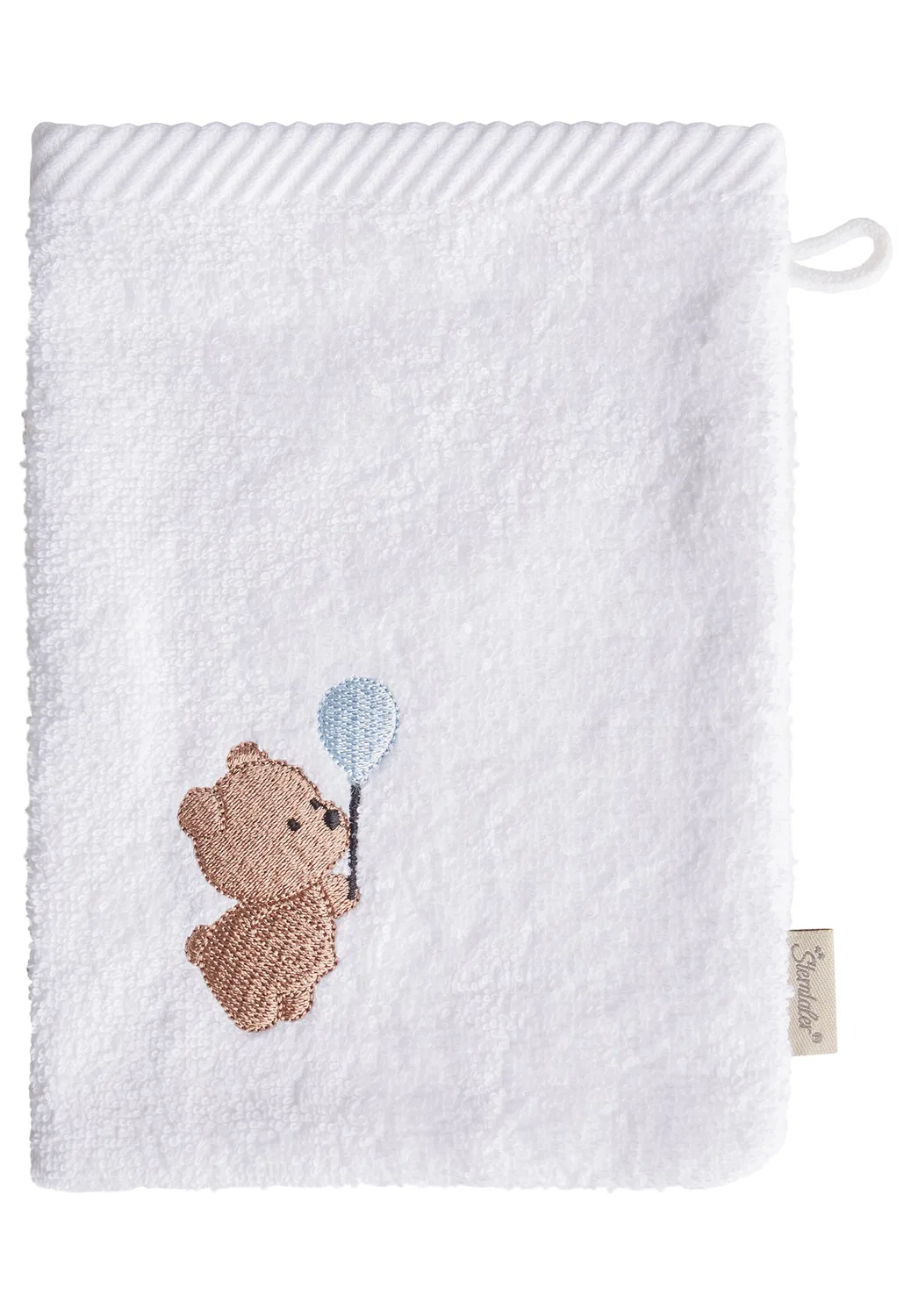 Мочалка 'BÄR Bo' Sterntaler, White — фото 3