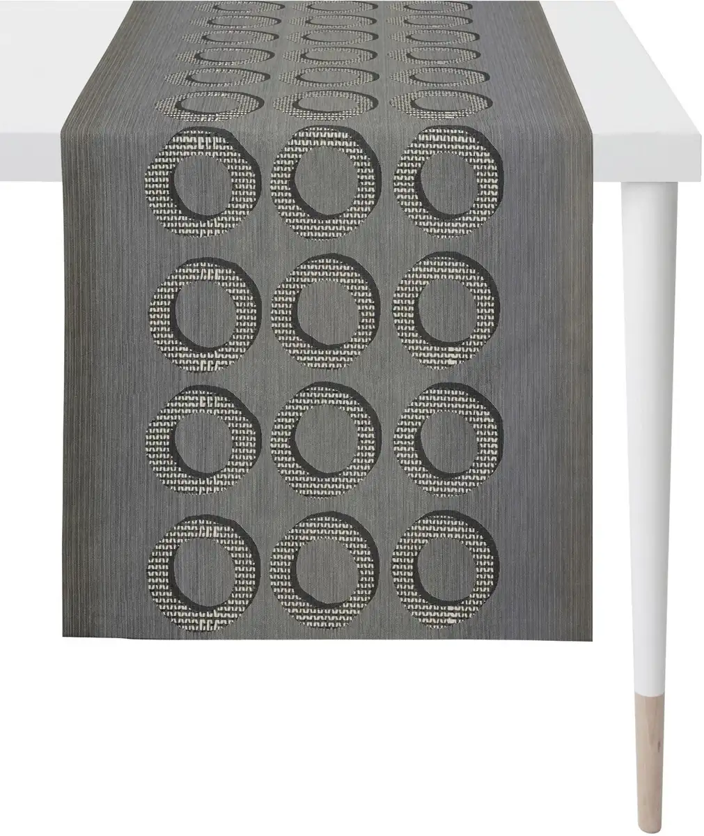 

APELT дорожка для стола "1710 Loft Style", (1 шт.), жаккардовая ткань 48х140 см, цвет anthrazit