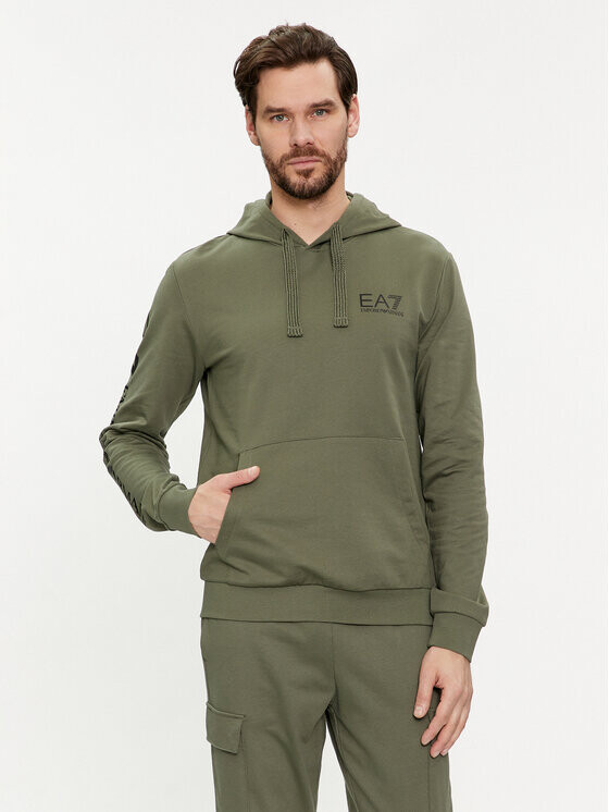 

Толстовка обычного кроя Ea7 Emporio Armani, зеленый
