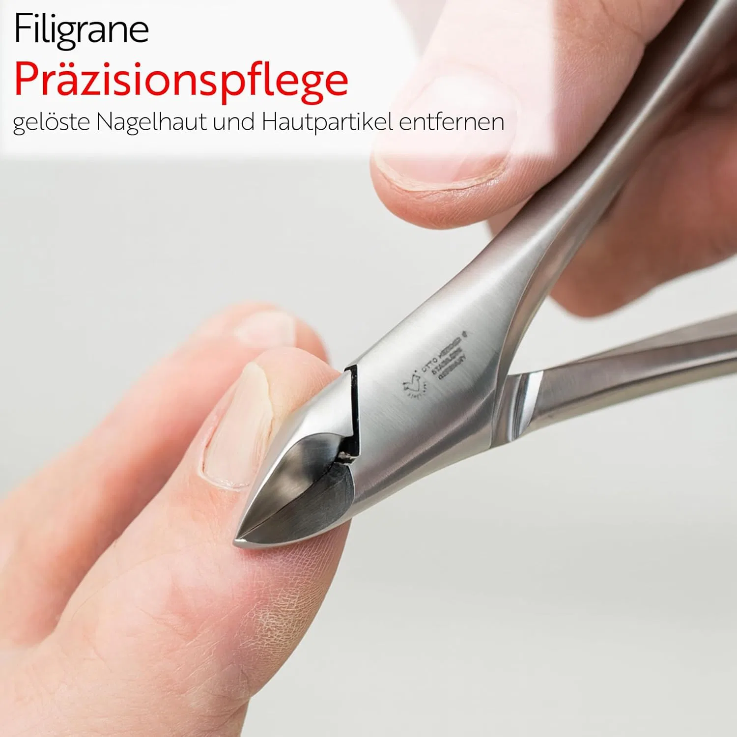 Кусачки для ногтей Otto Herder Soft Grip System 12 см Otto Herder Manicure — фото 3