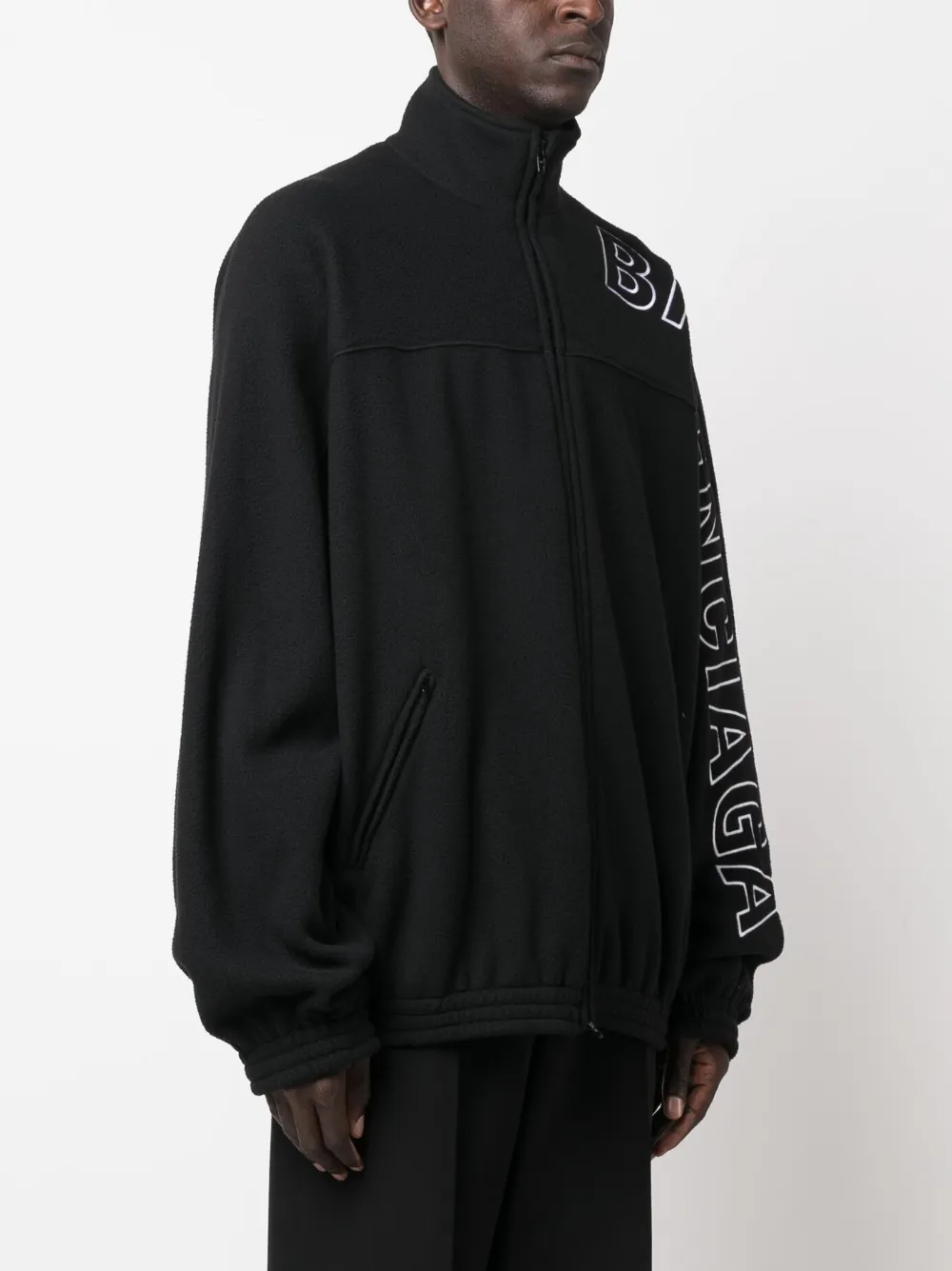 Спортивная куртка Outline BALENCIAGA, черный — фото 3