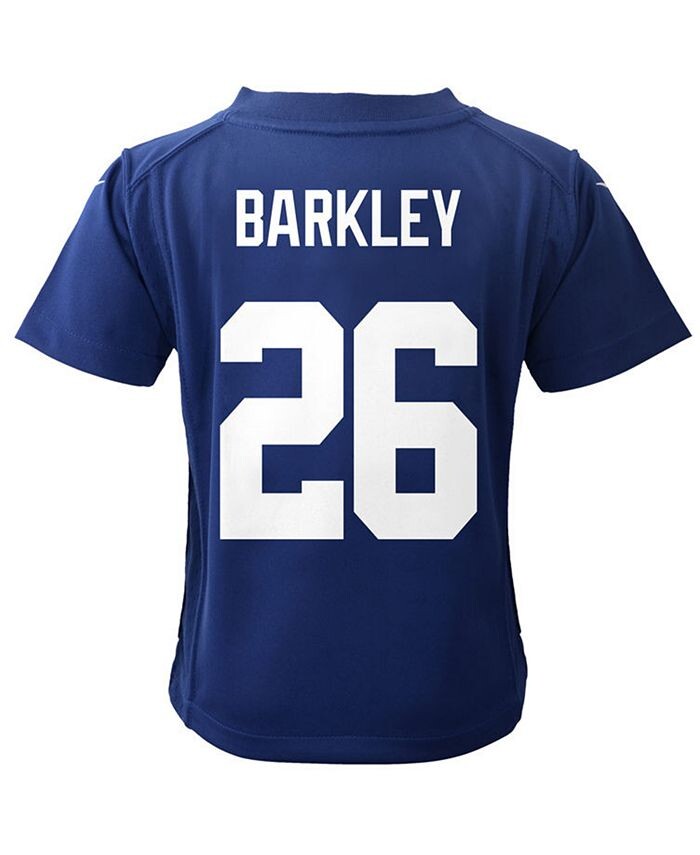 

Джерси Saquon Barkley New York Giants Game для новорожденных Nike, синий