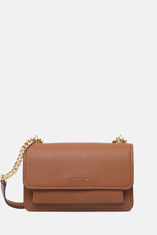 

Кожаная сумка Michael Michael Kors, коричневый