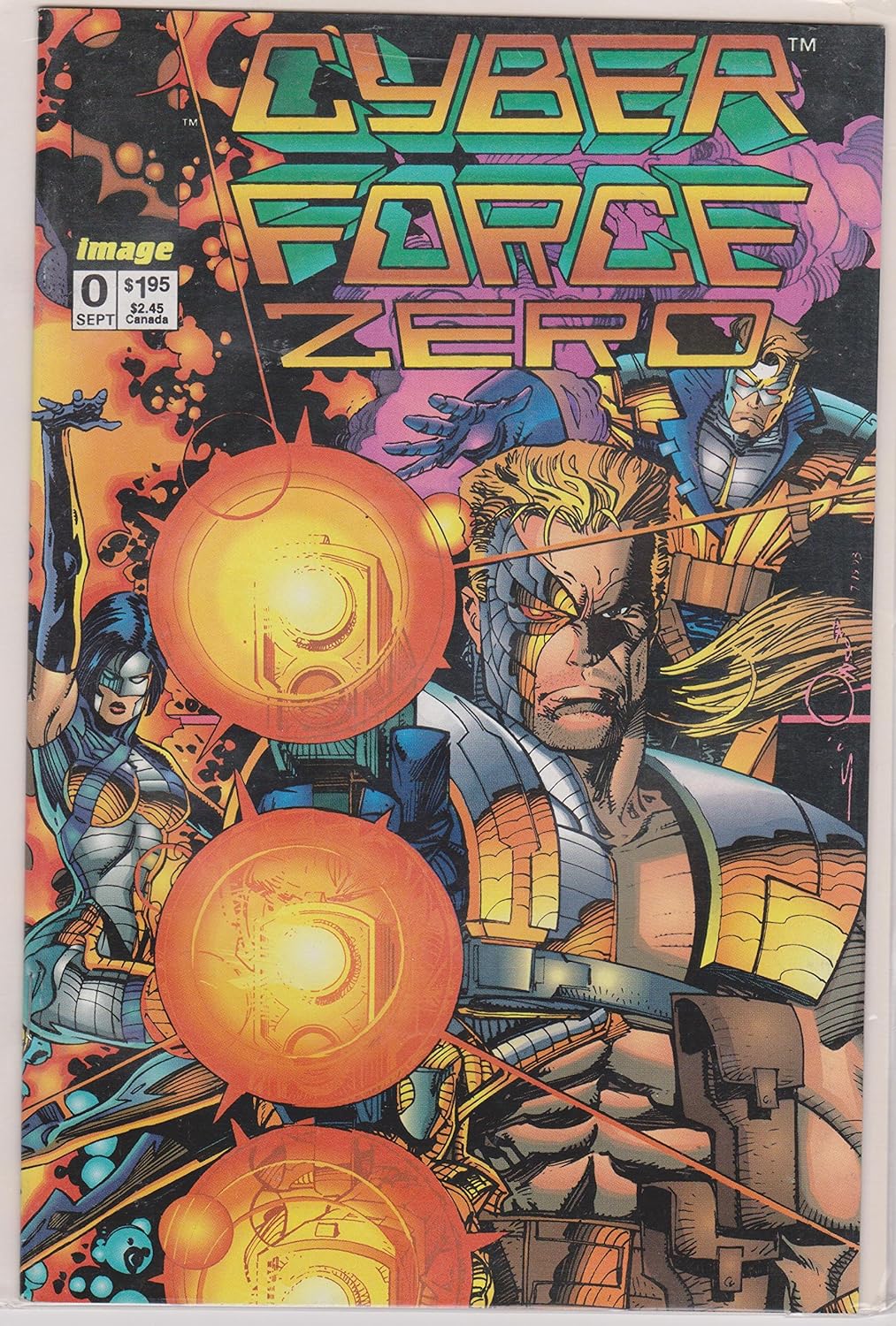 

Cyber Force Zero Sept 0 [Comic] (Image Comics, Inc.)