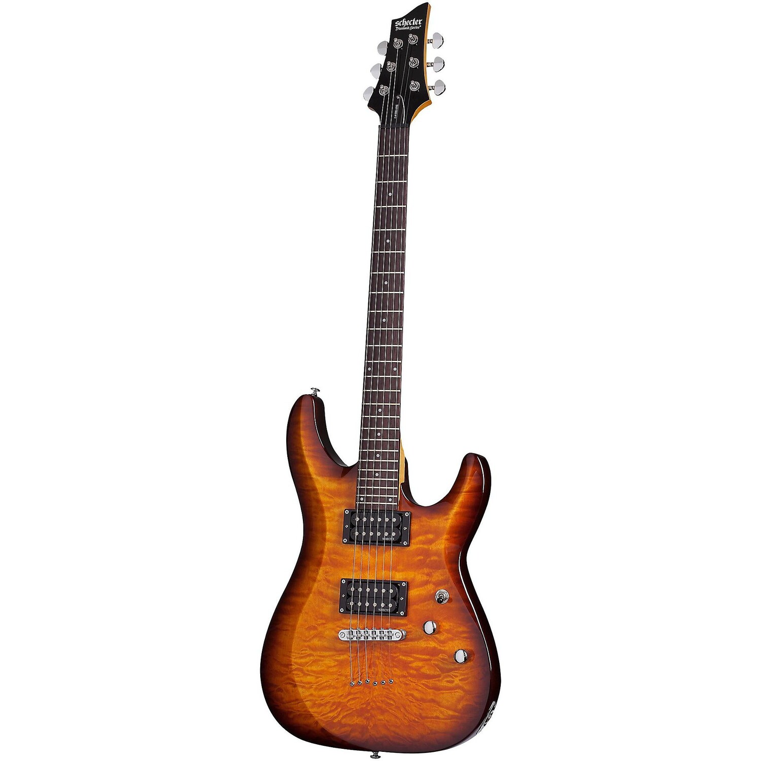 

Schecter Guitar Research C-6 Plus Электрогитара Vintage Sunburst