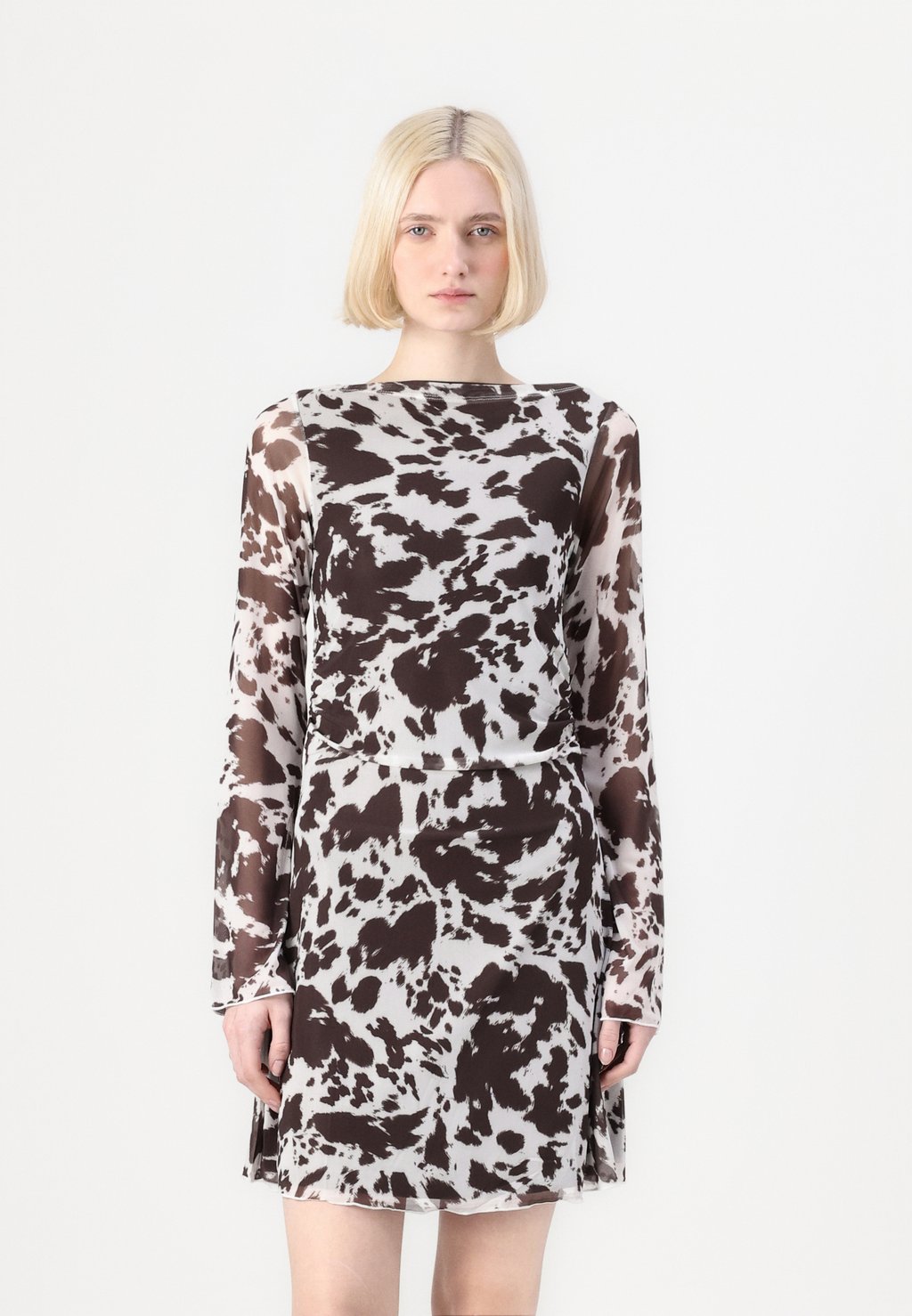 

Повседневное платье JXMINNA MESH DRESS JJXX, черный