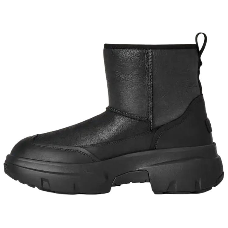 UGG Термо JLD короткие зимние ботинки мужские black — фото 3