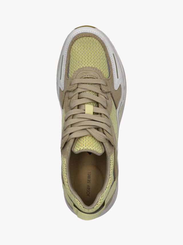 Кроссовки на шнуровке из смесовой кожи lissi 13 Josef Seibel, цвет Yellow/Multi — фото 4