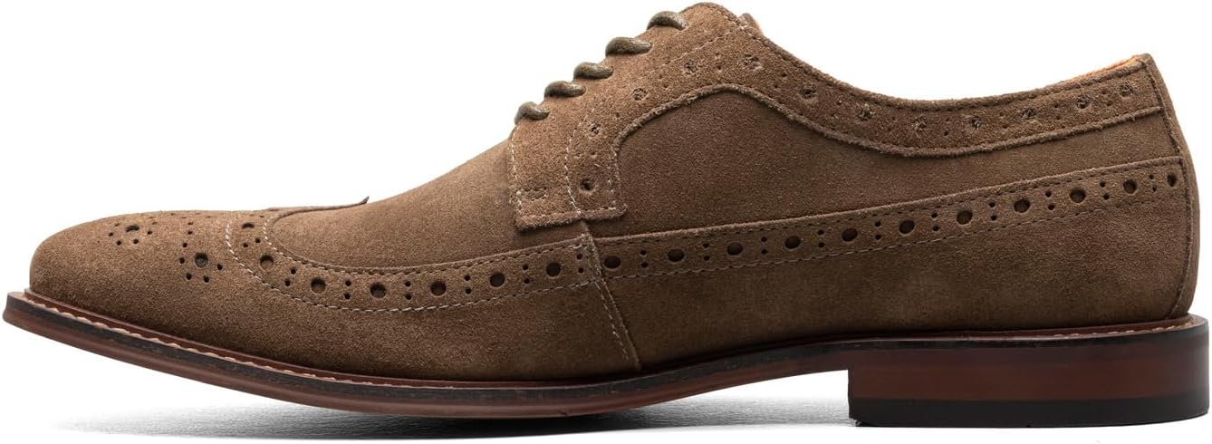 Мужские оксфорды Stacy Adams Marligan Wingtip, Mocha — фото 4