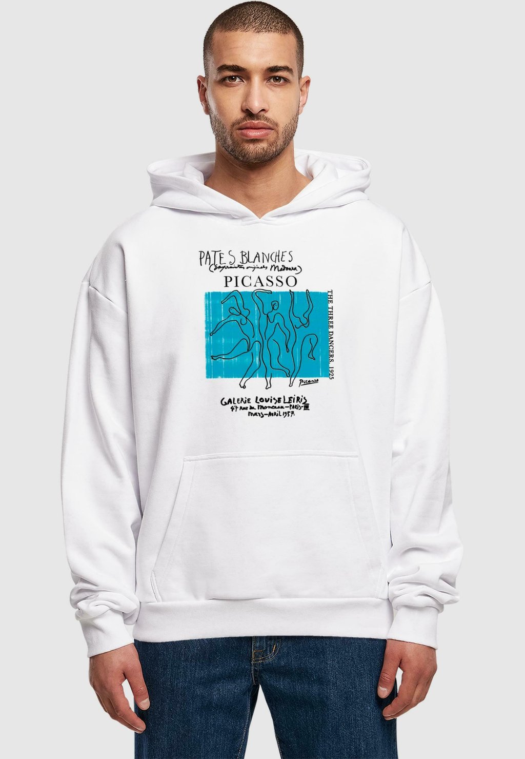 

Толстовка APOH - PICASSO THREE DANCERS ULTRA HEAVY - Hoodie Merchcode, белый