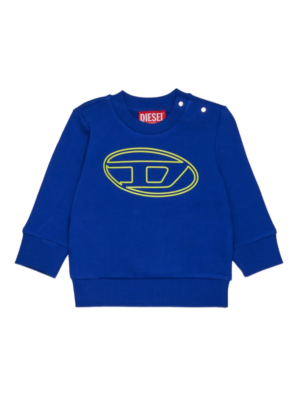 

Толстовка Stimotyb с логотипом Diesel Kids, синий