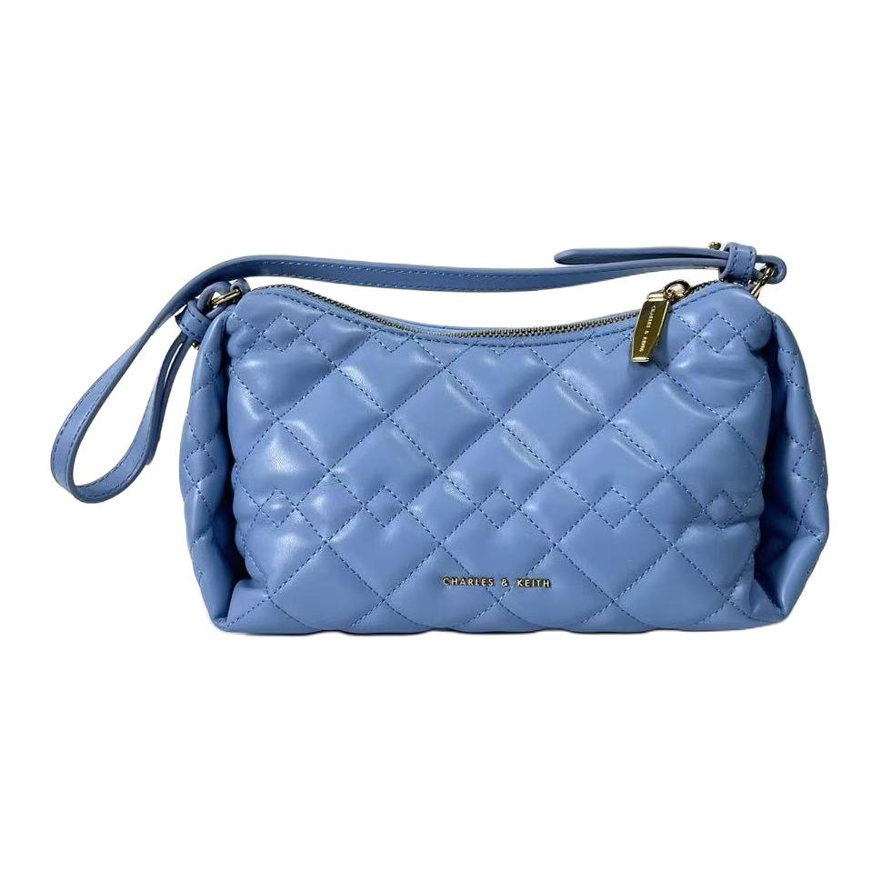 

CHARLES&KEITH Полиуретановая женская сумка через плечо разноцветная, Light Blue