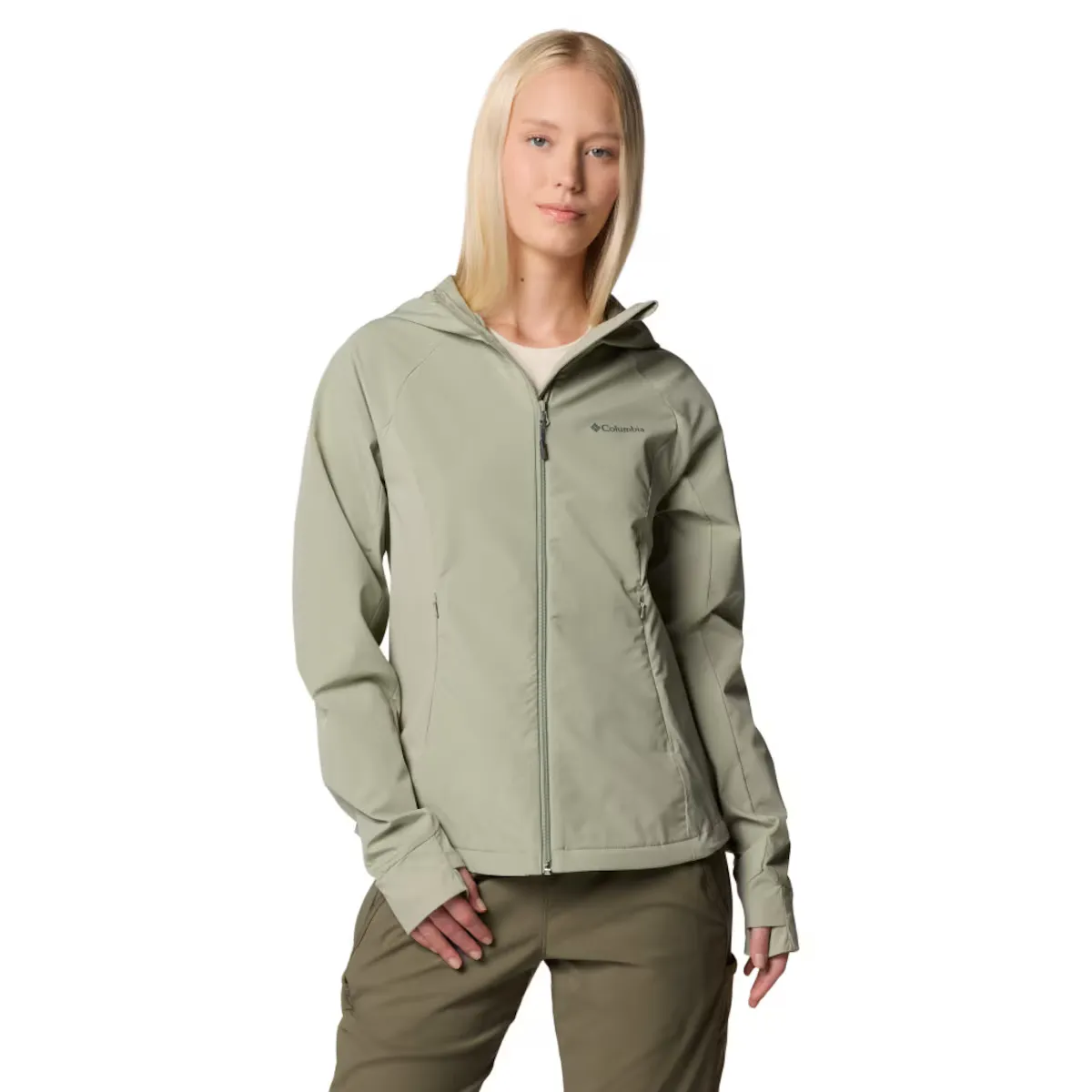 

Женская куртка Columbia Sweet As Softshell, зеленый