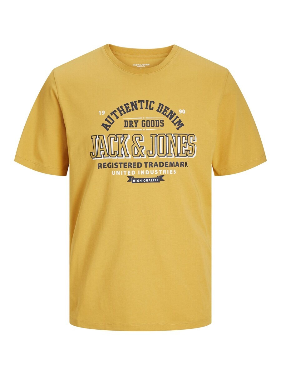 

Футболка JACK & JONES, цвет yellow gold