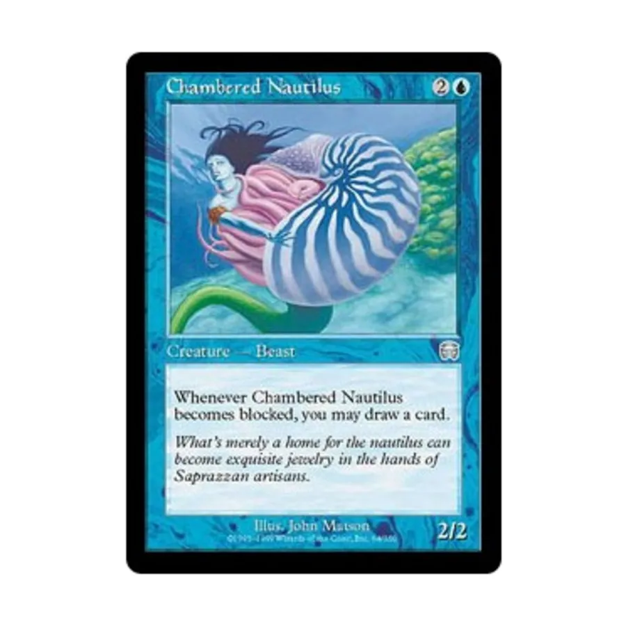 

CCG Камерный Наутилус (U), MTG - Mercadian Masques