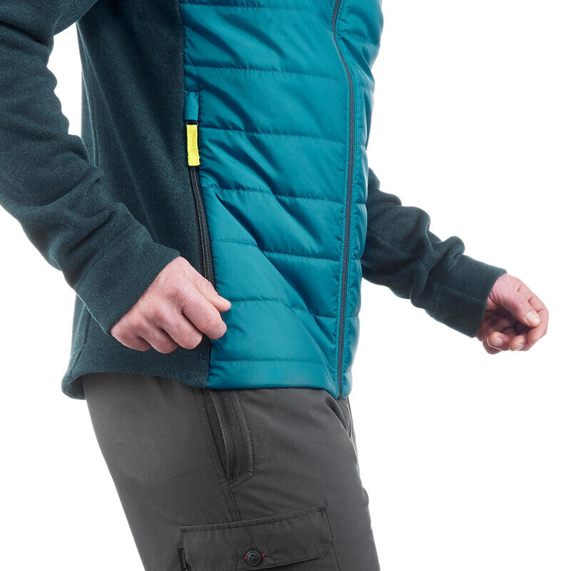 

Куртка походная Quechua, цвет blaugrün/pfauenblau
