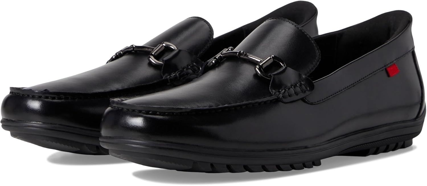 

Мужские повседневные лоферы Marc Joseph New York с пряжкой, без шнурков, черный