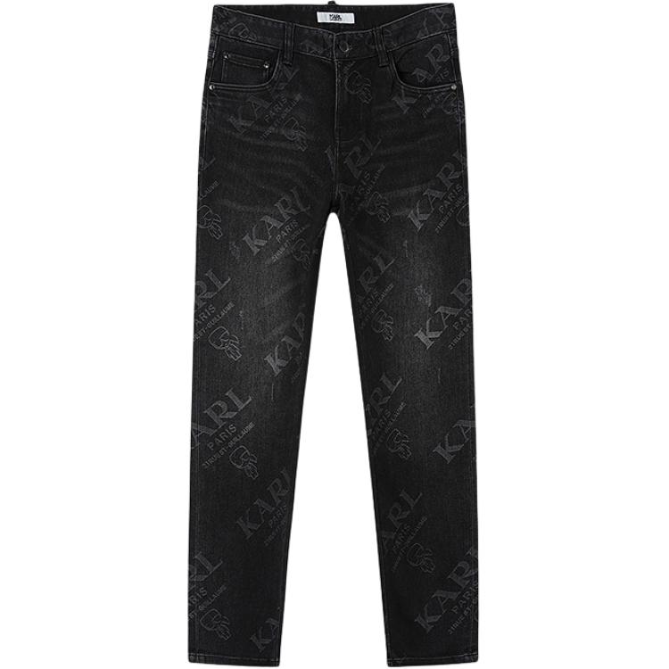 

KARL LAGERFELD / Karl Lagerfeld Jeans Карл Лагерфельд Джинсы мужские черные