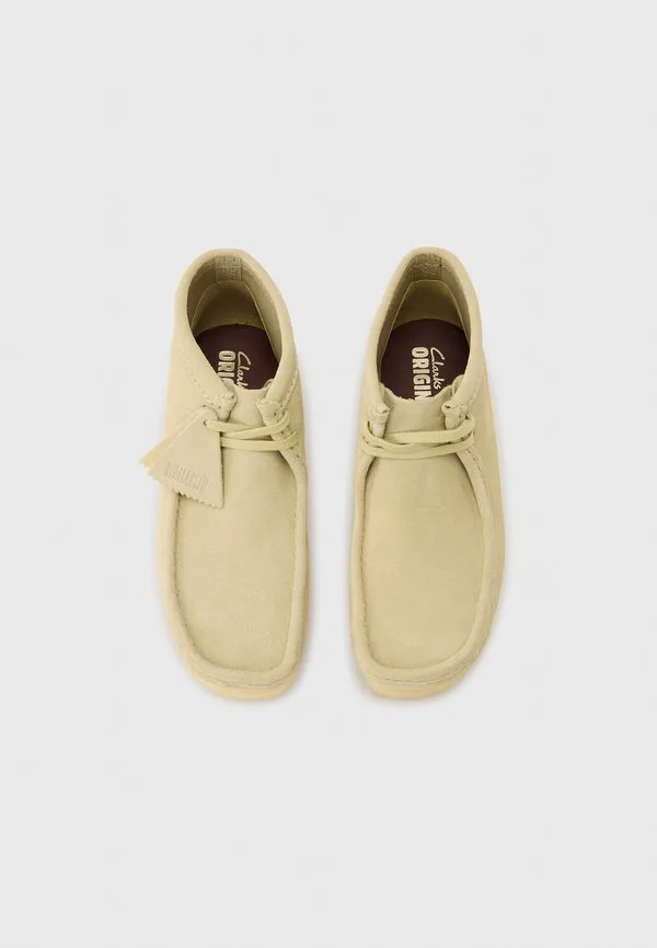 Повседневные кроссовки wallabee на шнуровке Clarks Originals, Maple — фото 4
